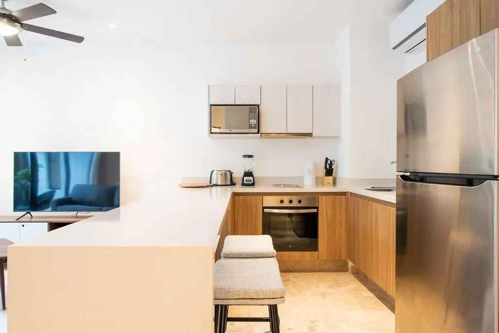 Beautiful 2Br Apartment In Central Playa, Ipana Playa del Carmen Mexico